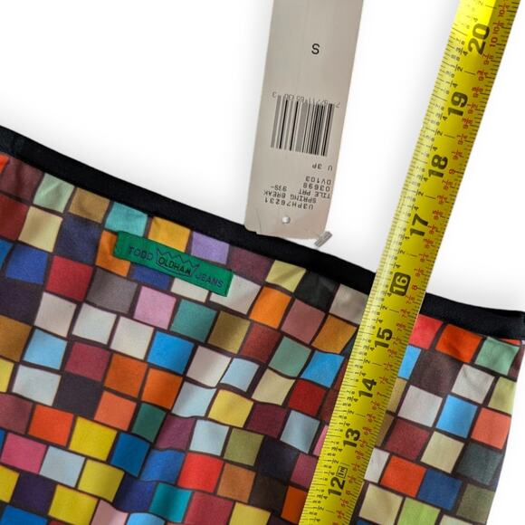 Todd Oldham 90s Rubik's Cube Print Skirt
~ Deadstock New with tags - Picture 4 of 8